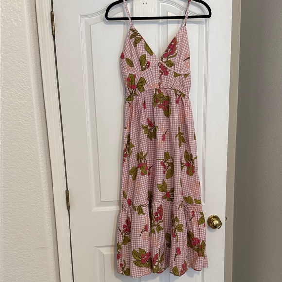 Tjmax Other - Girls Pink Floral Gingham Sundress